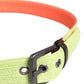 Green Orange Braided Metal Buckle Waist Cintura Belt