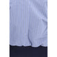 Blue Polyester Pattern Shirt