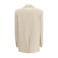 Beige Triacetate Blazer