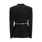 Black Triacetate Coat