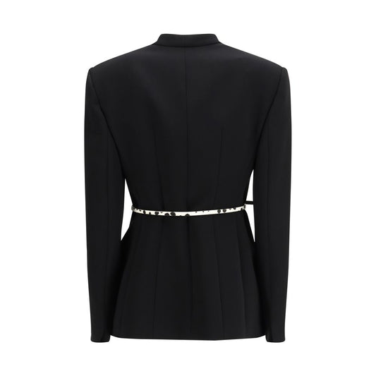 Black Triacetate Coat