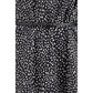 Black Silk Casual Dress