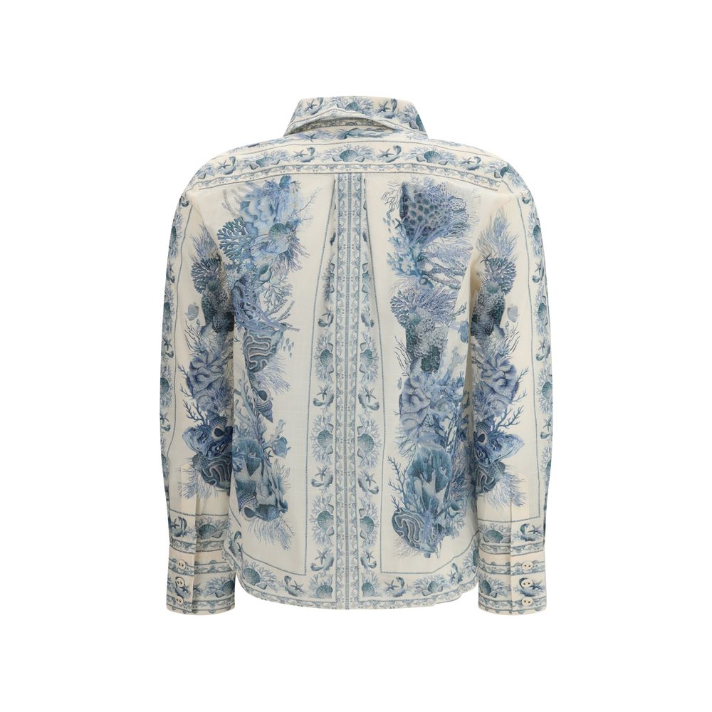 Multicolor Cotton Pattern Shirt