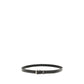 Black Cotton Regular Belt