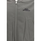 Gray Polyester Bomber
