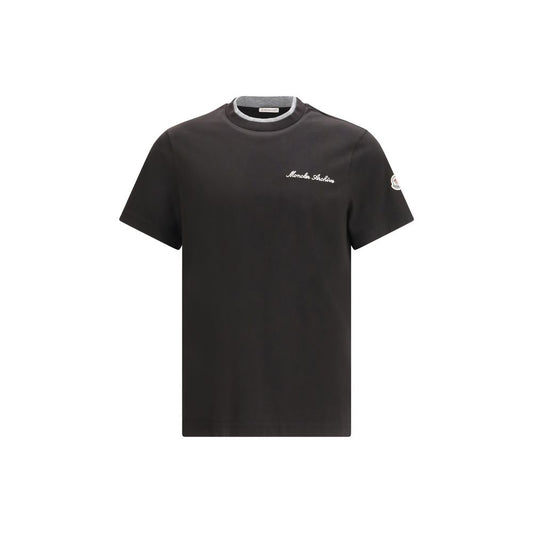 Black Cotton T-Shirt