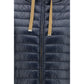 Blue Polyester Coat