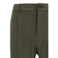 Bicolor Polyester Casual Pants