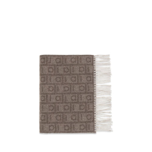 Brown Cashmere Scarf