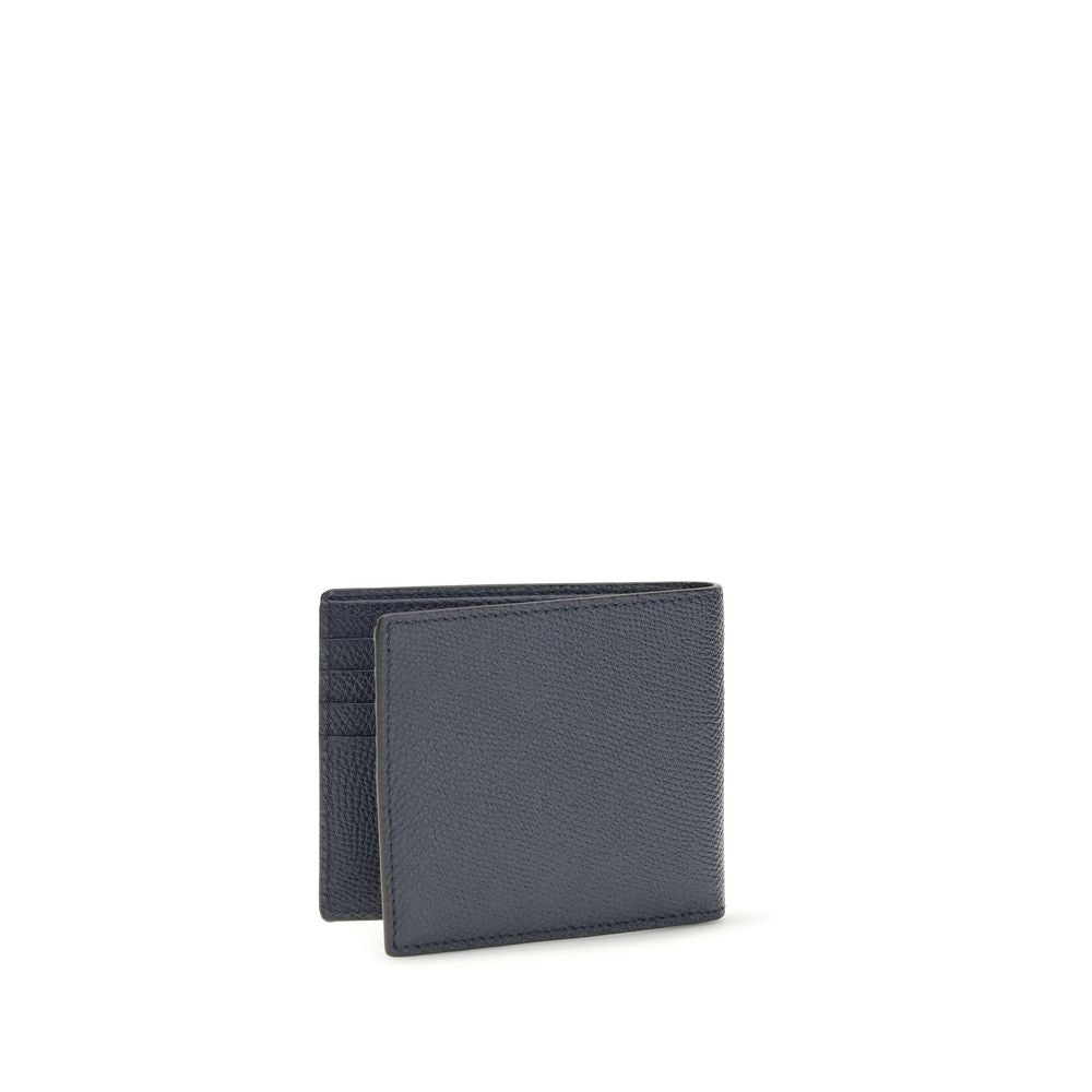 Blue Calf Leather Bos Taurus Wallet