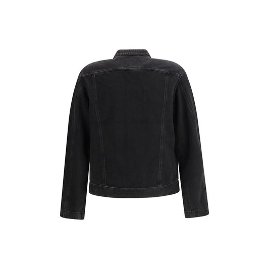 Black Cotton Sweatshirt