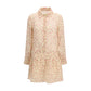 Multicolor Ramie Casual Dress
