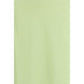 Bicolor Silk Long Skirt