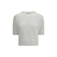 White Cotton Sweatshirt