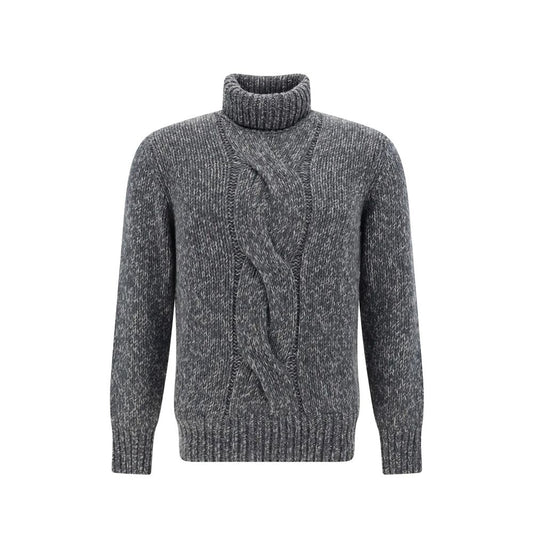 Gray Cashmere Sweater