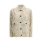 Beige Cotton Coat