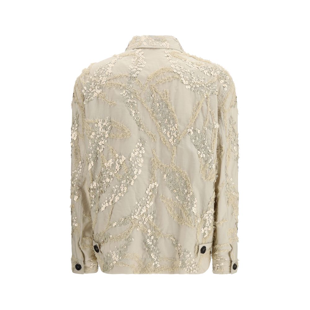 Beige Cotton Coat
