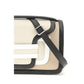 Beige Calf Leather Bos Taurus Shoulder Bag