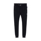 Black Cotton Joggers (Workout Pants)