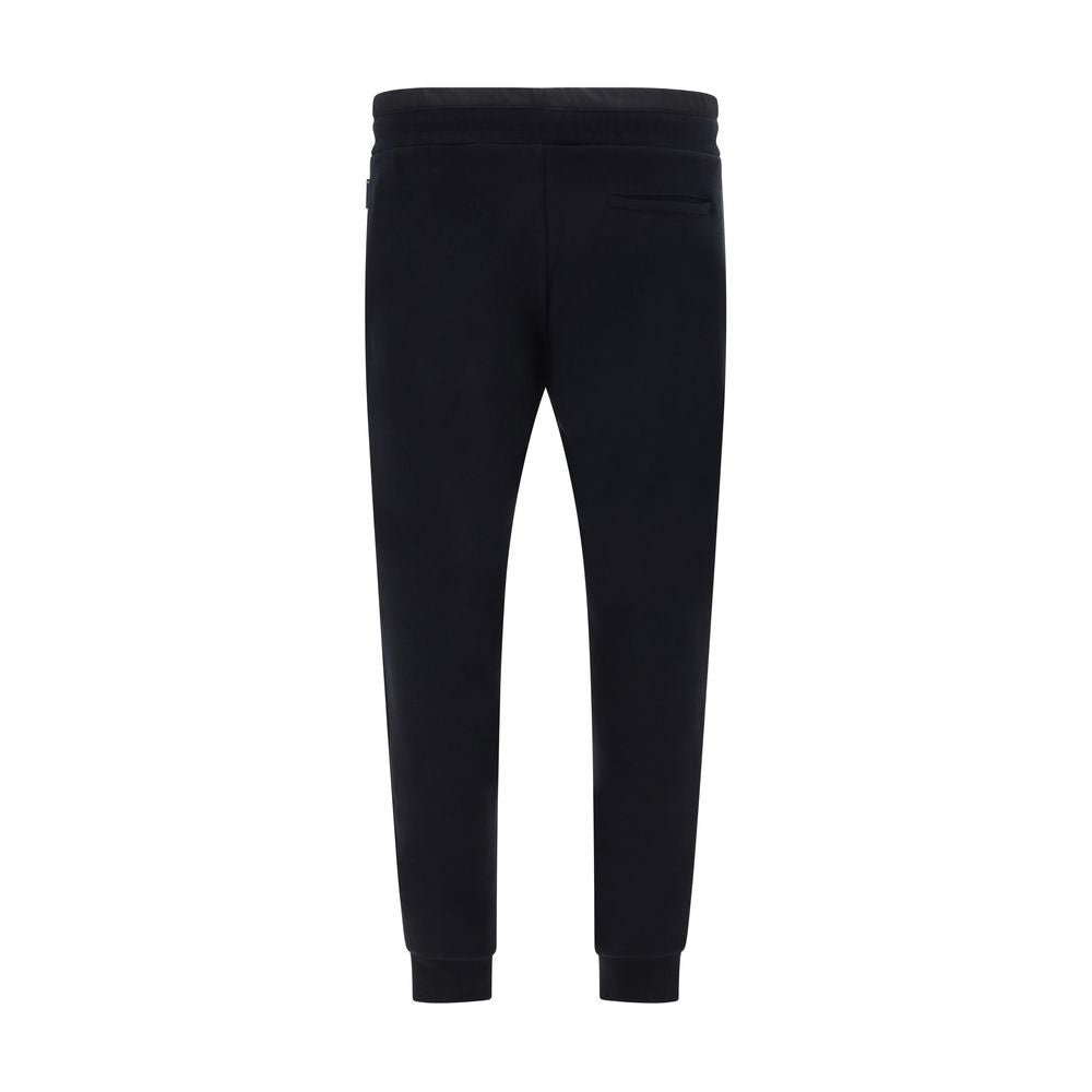 Black Cotton Joggers (Workout Pants)