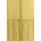 Bicolor Silk Long Skirt