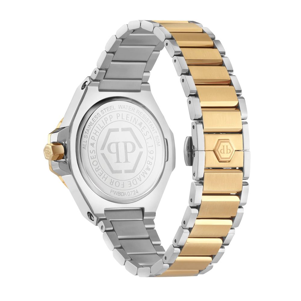 Gold Stainless Steel Dress Watch