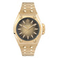 Gold Stainless Steel Dress Watch