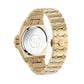 Gold Stainless Steel Dress Watch
