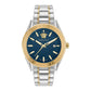 Gray Stainless Steel Dress Watch