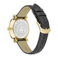 Black Fur Dress Watch