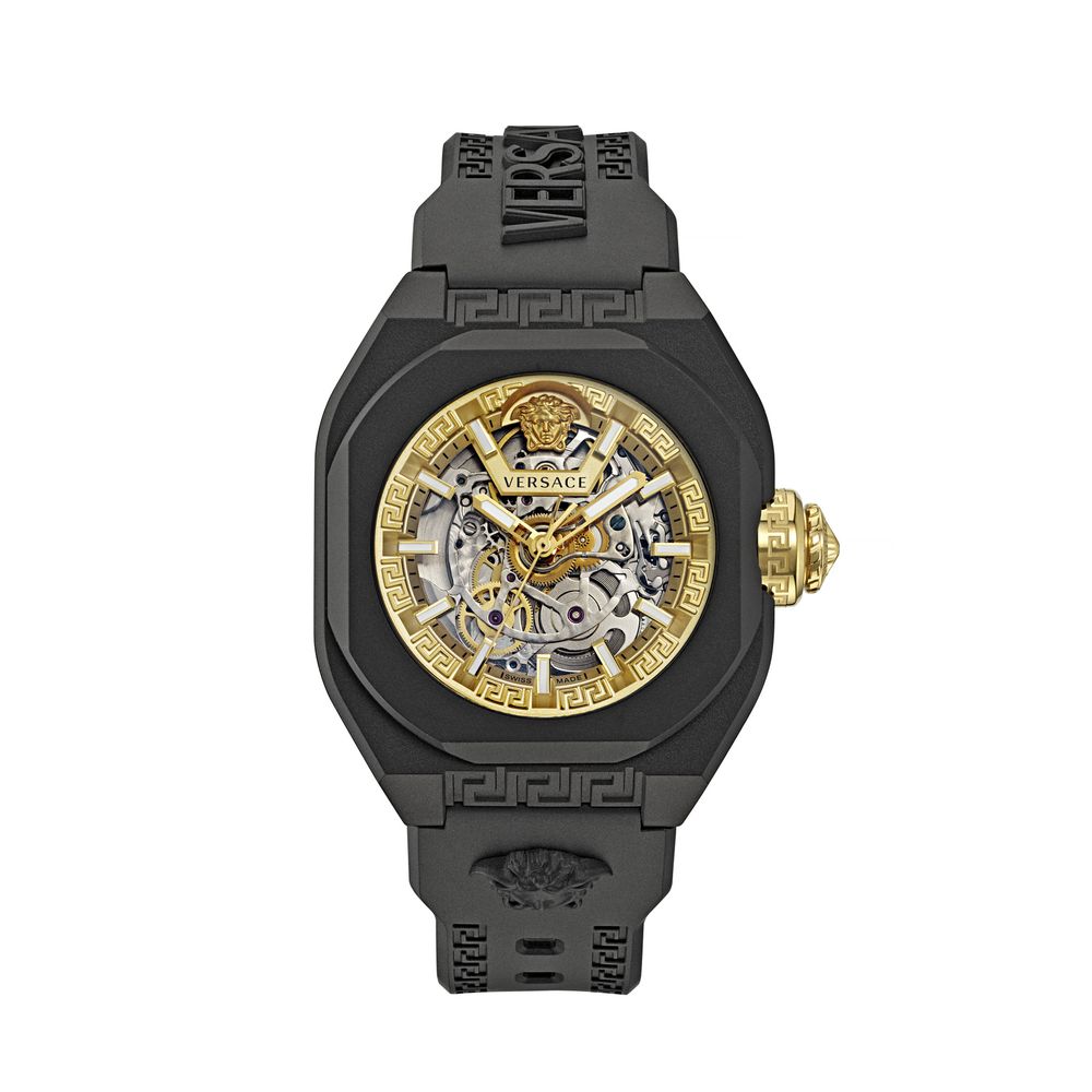 Black Synthetic Bracelet Watch