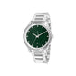 Gray Stainless Steel Dress Watch