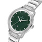 Gray Stainless Steel Dress Watch
