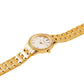 Gold Stainless Steel Dress Watch