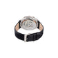 Black Leather Dress Watch
