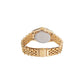 Gold Stainless Steel Dress Watch