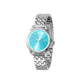 Gray Stainless Steel Bracelet Watch