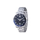 Gray Stainless Steel Dress Watch