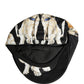 Men Black Dog Cotton Newsboy Cloth Capello Hat