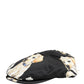 Men Black Dog Cotton Newsboy Cloth Capello Hat