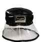 Black Nylon Plastic Fisherman Bucket Capello Hat