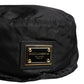 Men Black Plastic Fisherman Bucket Capello Hat