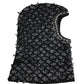 Black Wool Crystal Embellished Balaclava Hat