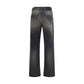 Black Cotton Relaxed Fit Jeans