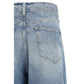 Blue Cotton Relaxed Fit Jeans