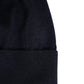 Black Cashmere Knitted Women Winter Beanie Hat
