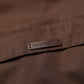 Brown Beige Cotton Zip Windbreaker Jacket