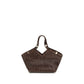 Brown Buffalo Leather Handbag