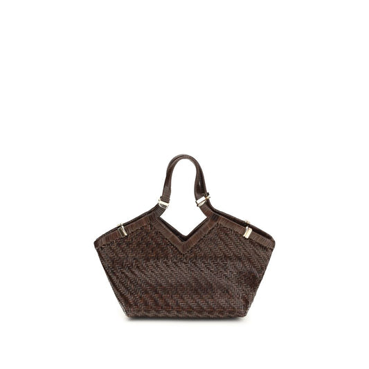 Brown Buffalo Leather Handbag