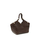 Brown Buffalo Leather Handbag
